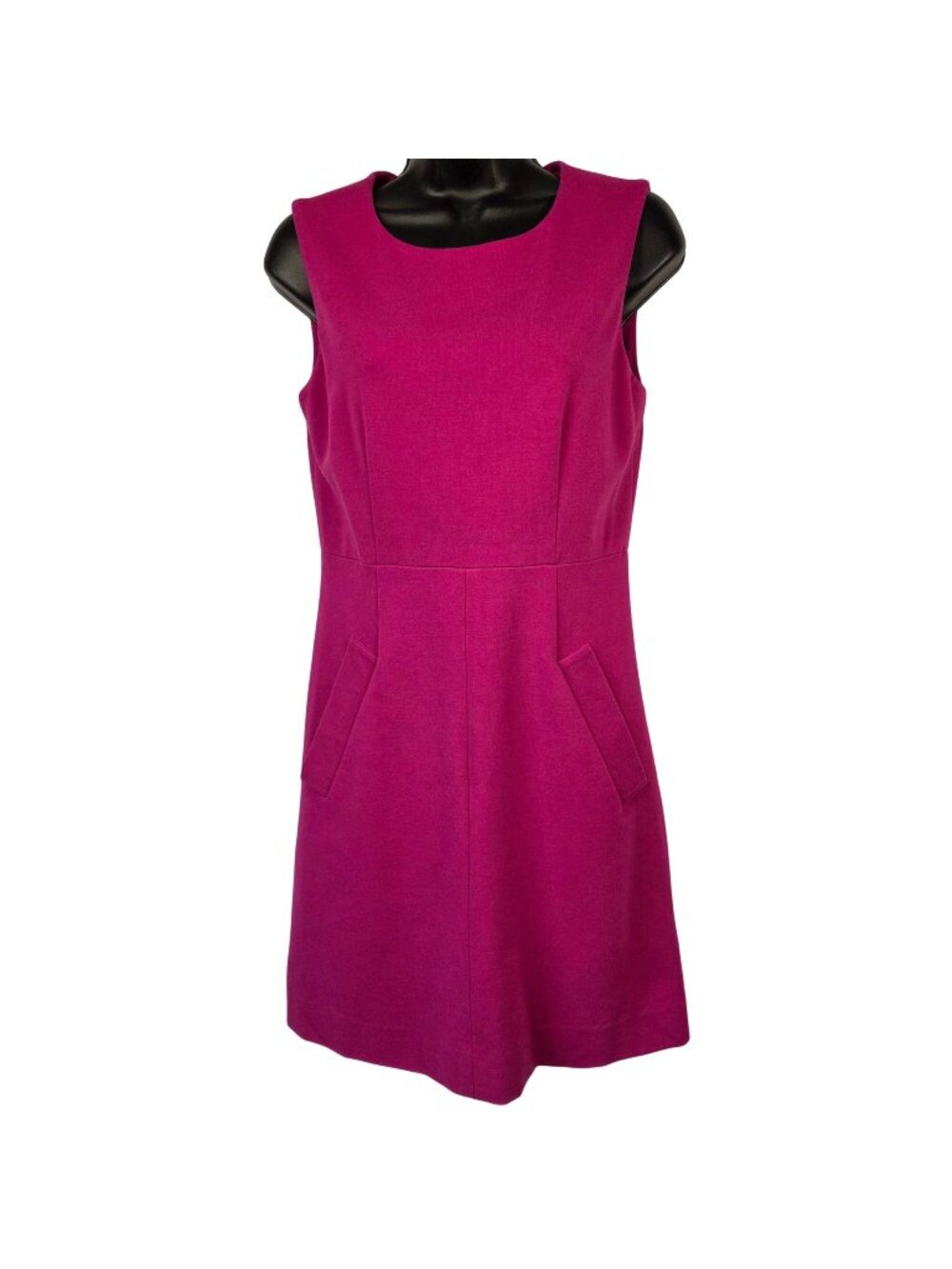 Diane Von Furstenberg Carpreena Mini Sleeveless Fuchsia Dress Size 4